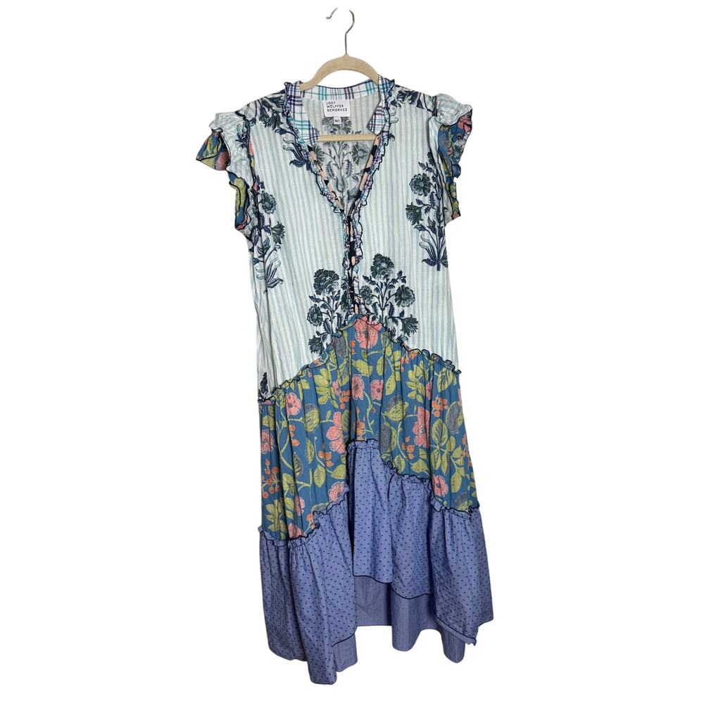 Joey Wolffer Reworked Midi Dress Women's Sz. M/L - Picture 1 of 7